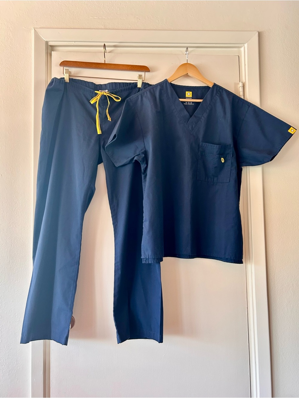 Scrubs WonderWink Unisex Large Pant Med Shirt Medical Uniform Pants and Shirt